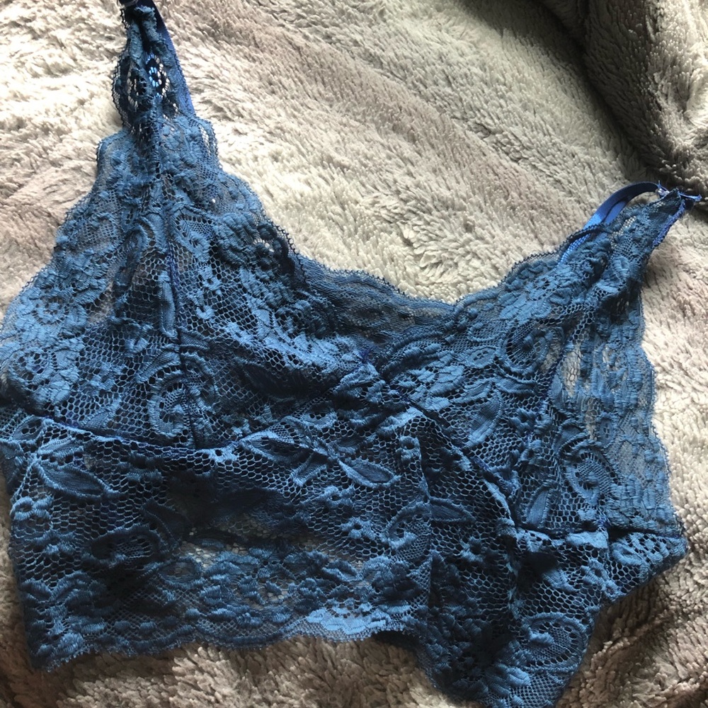 Blue Lace Bralette